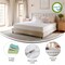 Merrick Lane Cielo Memory Foam Mattress in a Box with 3 Layers, Washable Cover, Green Tea-Infused Foam, Cooling Gel, and CertiPUR-US Certified Foam